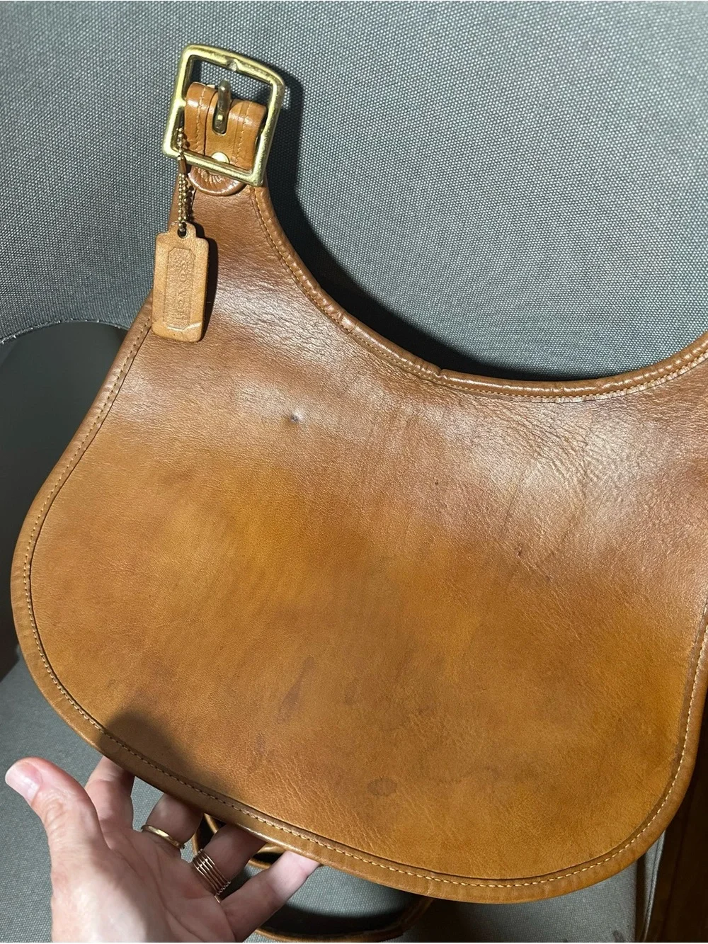 Vintage coach large saddle in saddle 9210